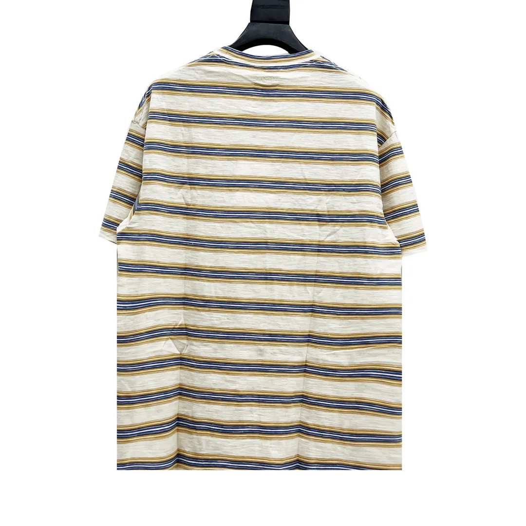 💰190 Style No. Y201 LANVIN Custom-woven and dyed 32-count 260-gram high-gram fabric. The fabric is first washed by ring-drying and washing to play a pre-shrinking role. Customized threads, post-hair removal treatment, and twice-washed ready-made garments. The fabric is comfortable and skin-friendly without any strange feeling. The LOGO letters are embroidered with 75D fine thread imported machines, and 12 colors are hand-painted in irregular arrangements of dark blue/light blue/ Lake blue/apricot/pink/maroon/yellow/orange/green/white glue/vinyl glue/black water, they are no better than the usual styles and cannot be made in the form of an assembly line. The craftsmanship of each finished product is very complicated, and there are too many technologies applied to the clothes. All details are paid for, and the cost of production increases accordingly. The attitude is full of sincerity. What you see is what you get. Size：S-XL